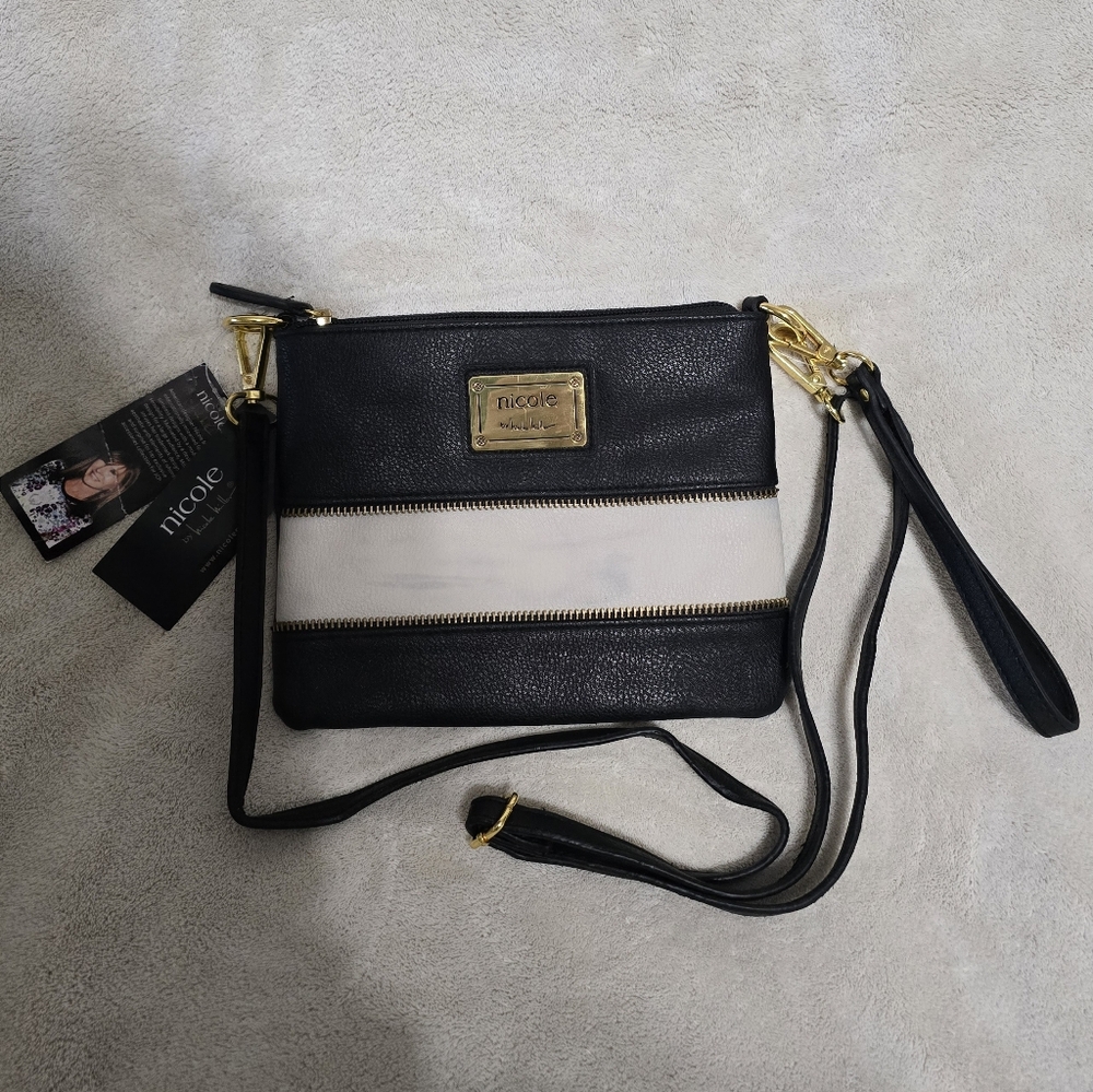 Nicole Miller Crossbody Purse / Wristlet